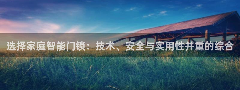 开丰娱乐寸六七五一38：选择家庭智能门锁：技术、安全与实用性