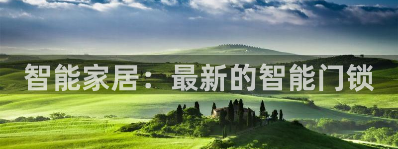 开丰娱乐平台官网网址：智能家居：最新的智能门锁