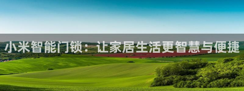 开丰娱乐登陆地址：小米智能门锁：让家居生活更智慧与便捷