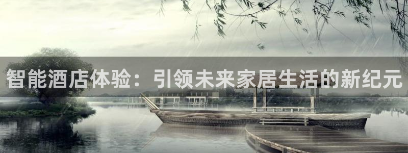 开丰娱乐登录平台下载：智能酒店体验：引领未来家居生活的新纪元