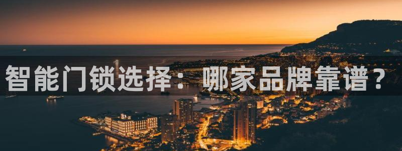 开丰娱乐千67五壹叁八：智能门锁选择：哪家品牌靠谱？