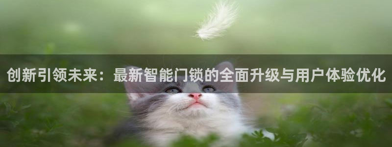 开丰娱乐官网最新消息：创新引领未来：最新智能门锁的全面升级与