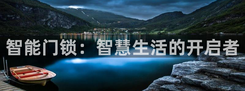 圩丰刚开的娱乐场所：智能门锁：智慧生活的开启者