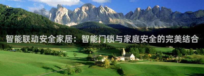 开丰娱乐登陆：智能联动安全家居：智能门锁与家庭安全的完美结合