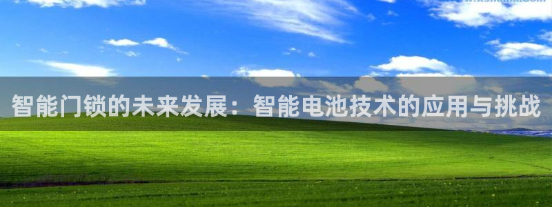 开丰娱乐登录平台下载：智能门锁的未来发展：智能电池技术的应用
