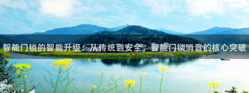 下载开丰娱乐：智能门锁的智能升级：从传统到安全，智能门锁消音