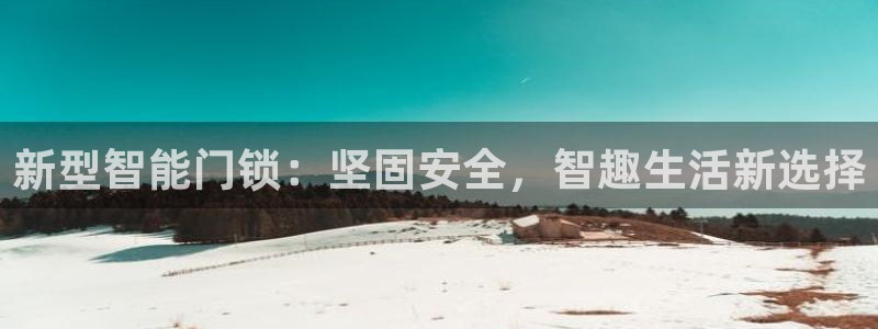 开丰娱乐上：新型智能门锁：坚固安全，智趣生活新选择