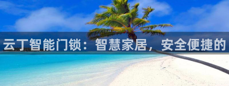 开丰娱乐上：云丁智能门锁：智慧家居，安全便捷的