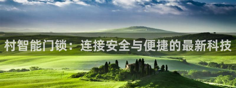 开丰娱乐 赢咖一：村智能门锁：连接安全与便捷的最新科技